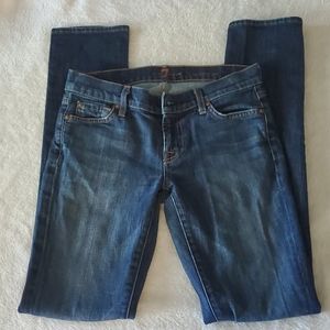 7 for all man kind Roxanne skinny straight leg